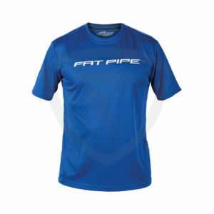 Tréninkové triko FAT PIPE  s klubovým logem - modré